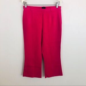 Dolce & Gabbana Pink Cropped Capri Flare 28 42 6 DG Authentic Barbie Core